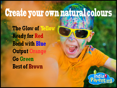Create your own natural colours